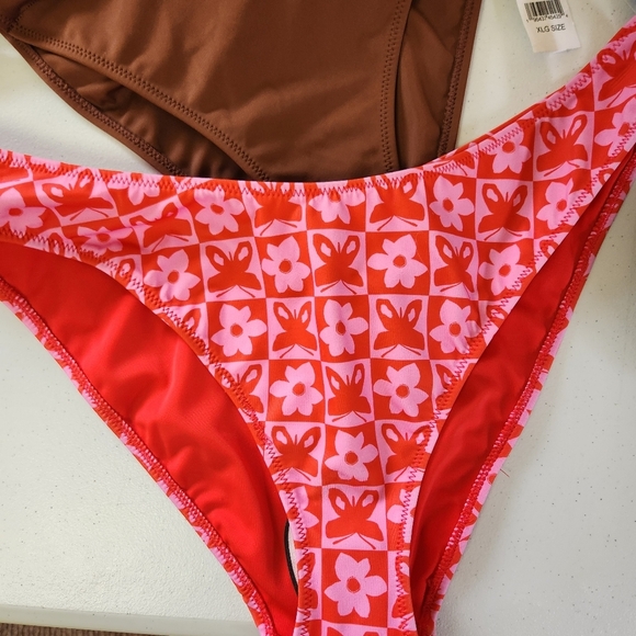 Pacsun Lot Of 5 Bikini Swim Bottoms Swimsuit Size XL New NWT Boho Beach Vacation - Picture 2 of 9